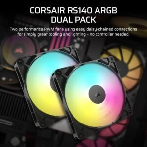 image (36) Corsair RS140 ARGB 140mm-Fans